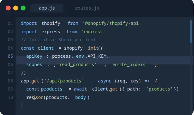 Custom Shopify App Development